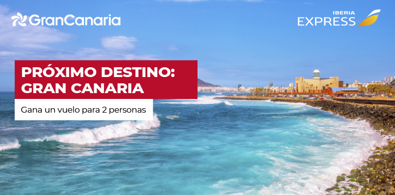 ¡Ya tenemos ganadora del concurso: “¡PRÓXIMO DESTINO: GRAN CANARIA”!