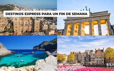 4 destinos Express para una escapada de fin de semana